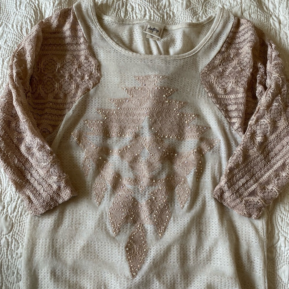 Cream day trip cardigan